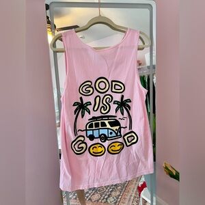 “God is Good” Elevated Faith Tank/Swim Cover Up
